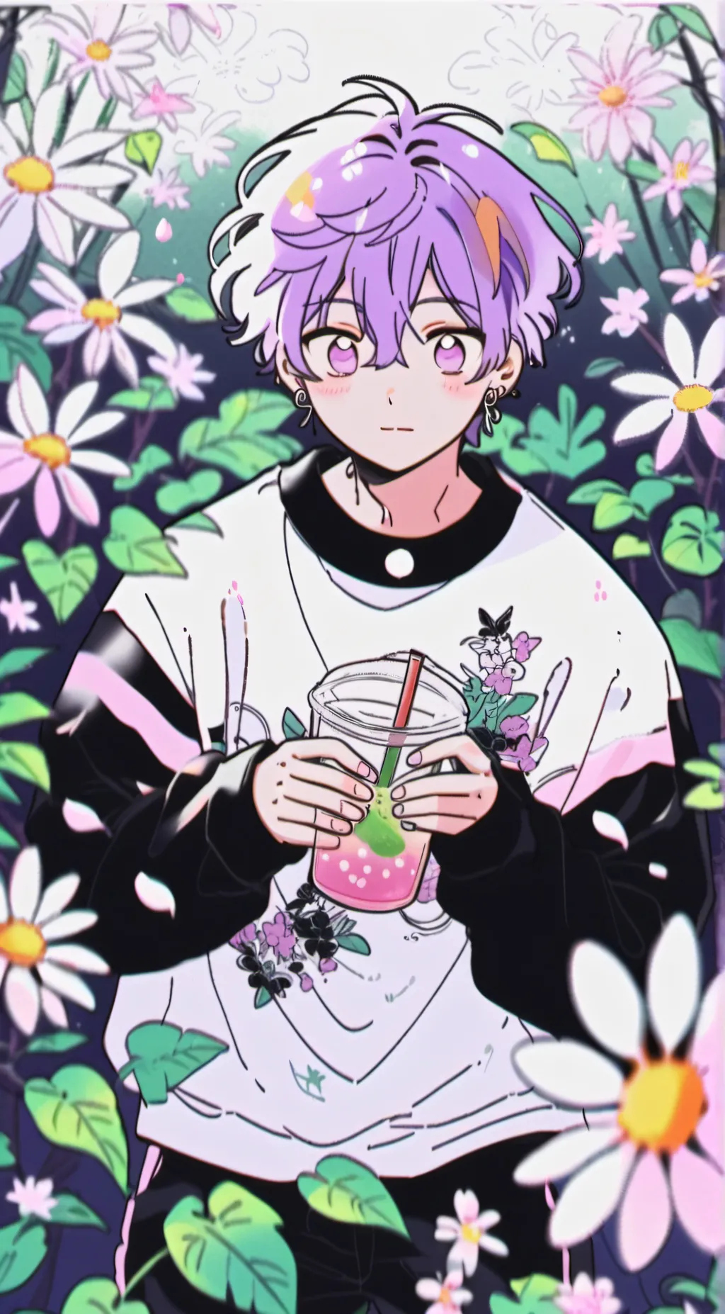 ai character: ~★†Kale†★~ background