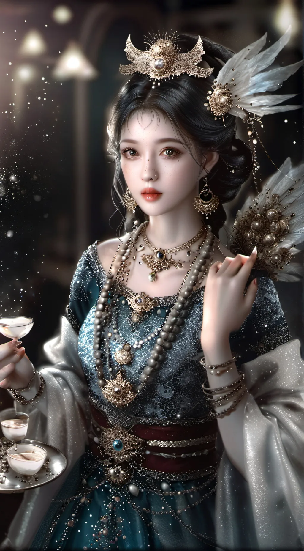 ai character: zaura background