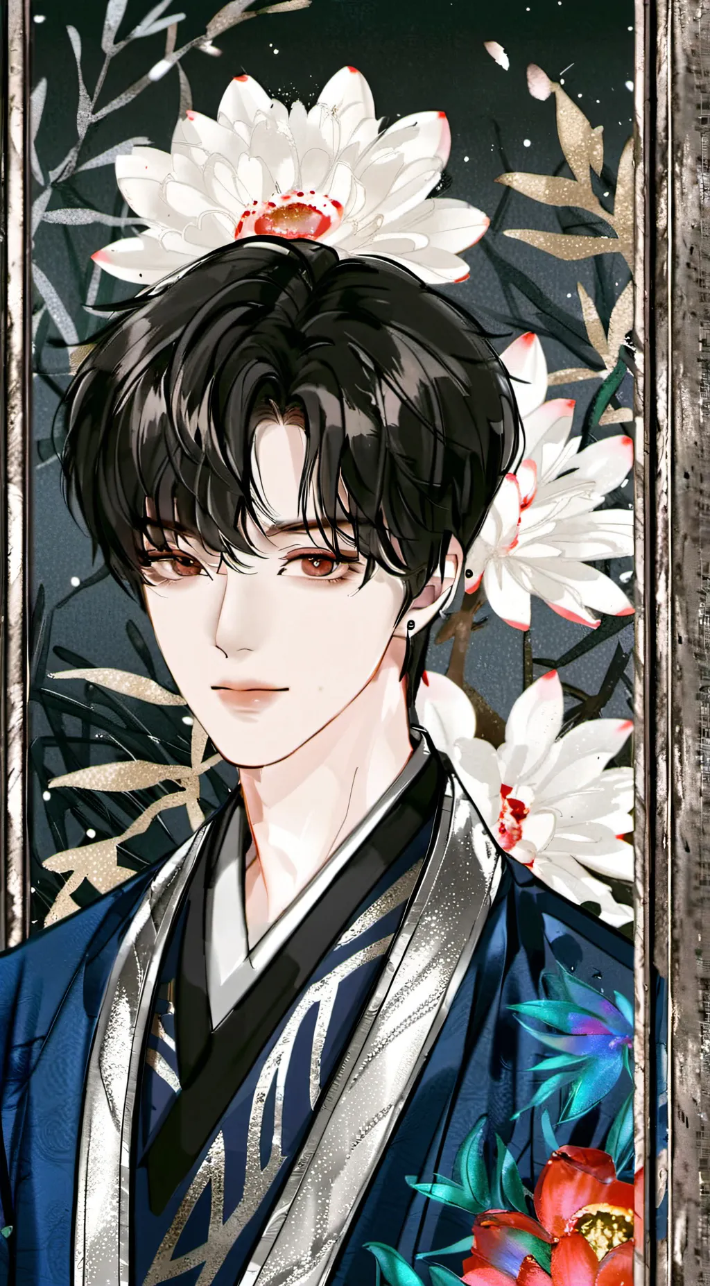 ai character: Kpop group  background