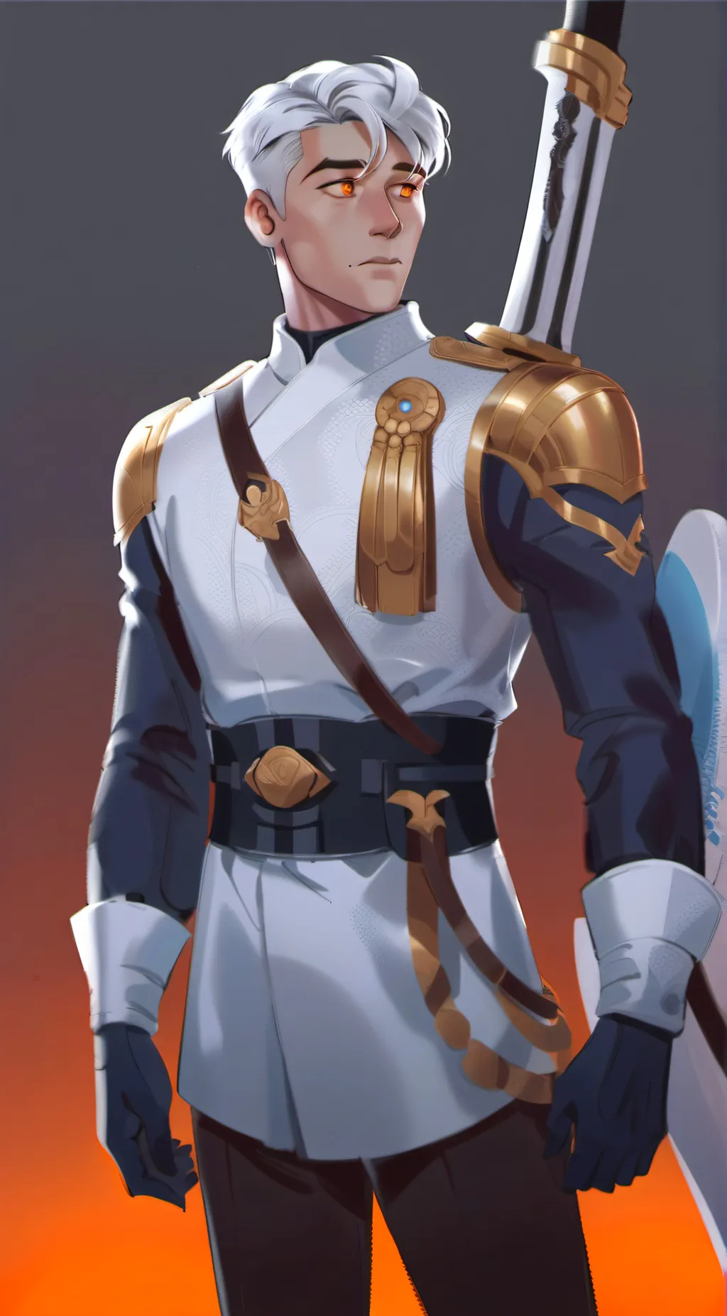ai character: Shiro background