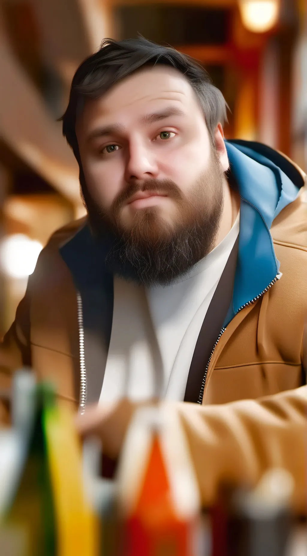 ai character: Caseoh background