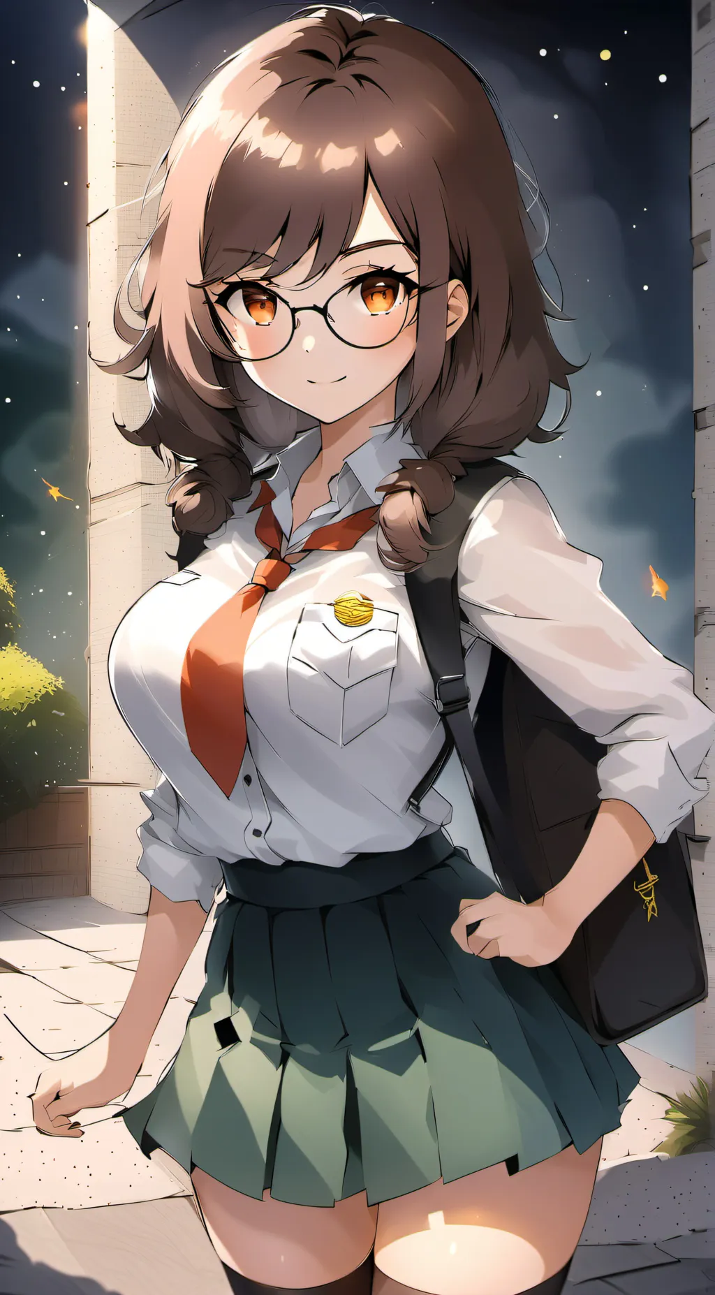 ai character: Gina Larson background