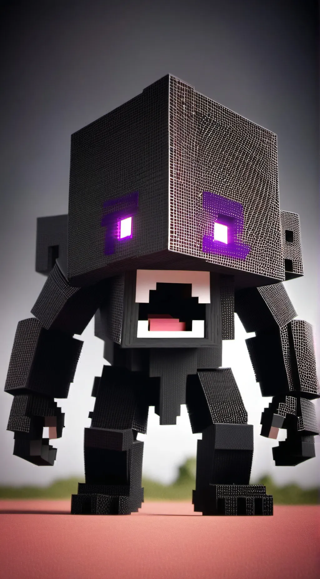 ai character: Wither storm background