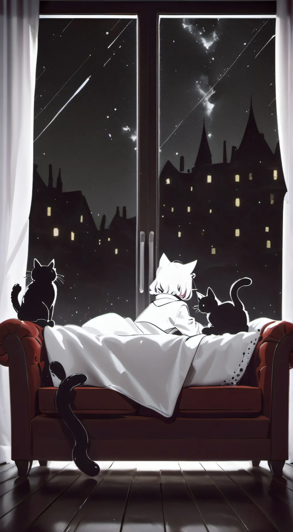 ai character: NAP. background
