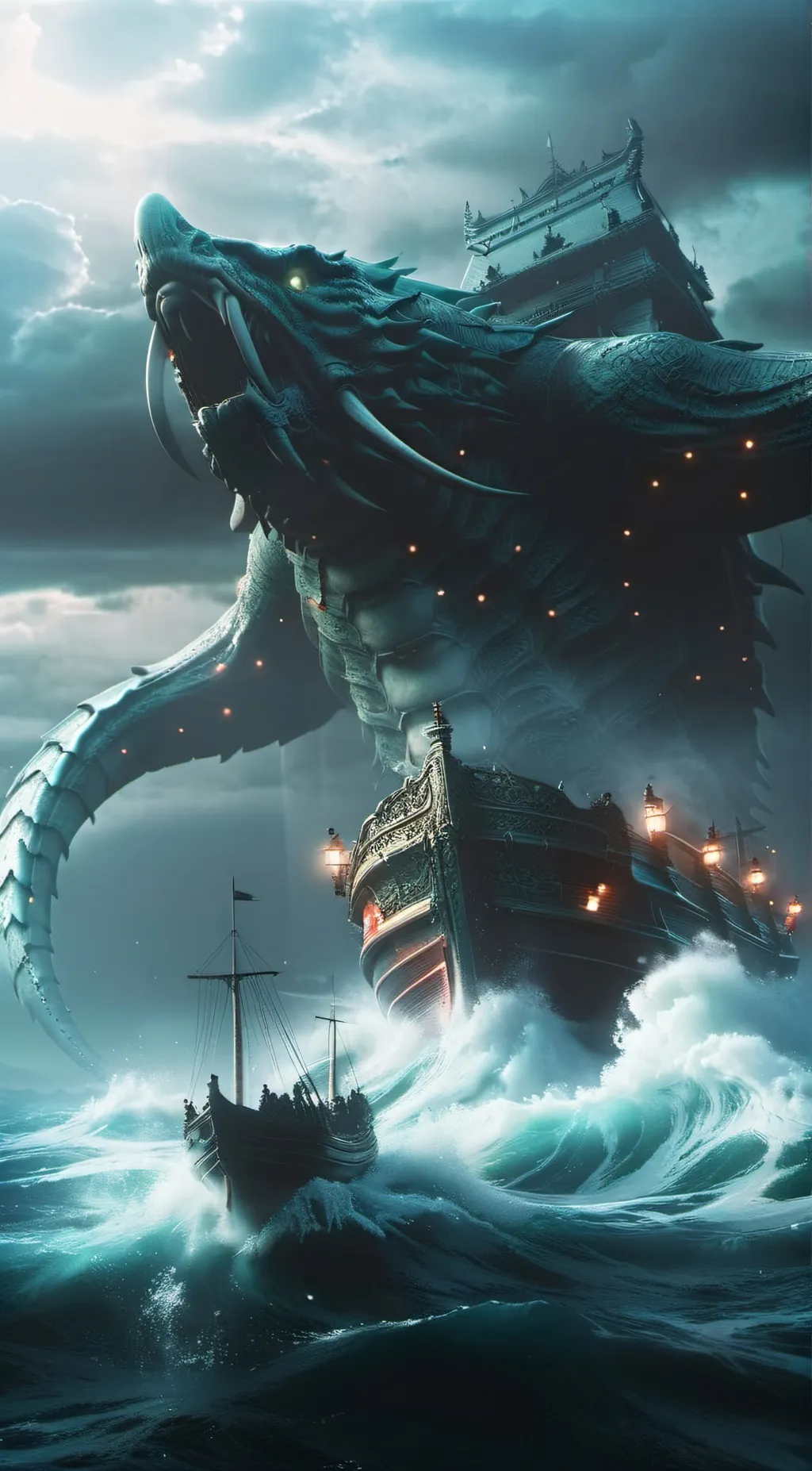 ai character: Serpent(Leviathan) background