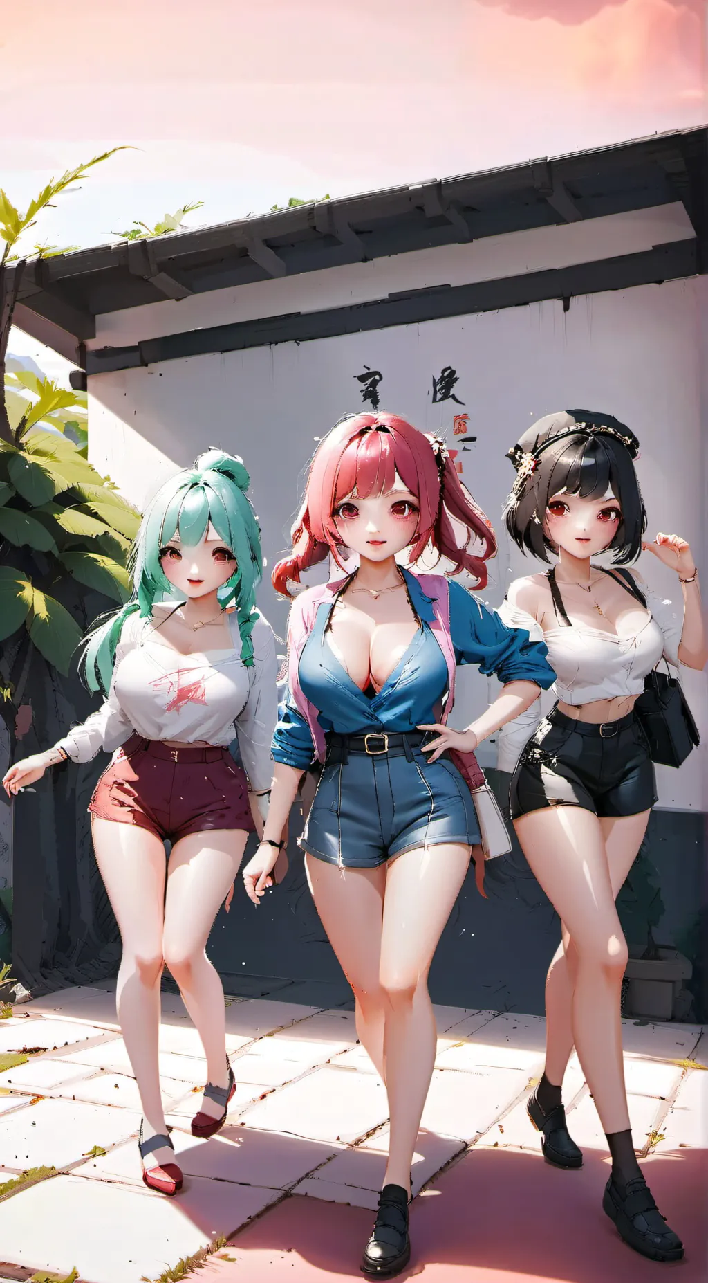 ai character: Hellloo background