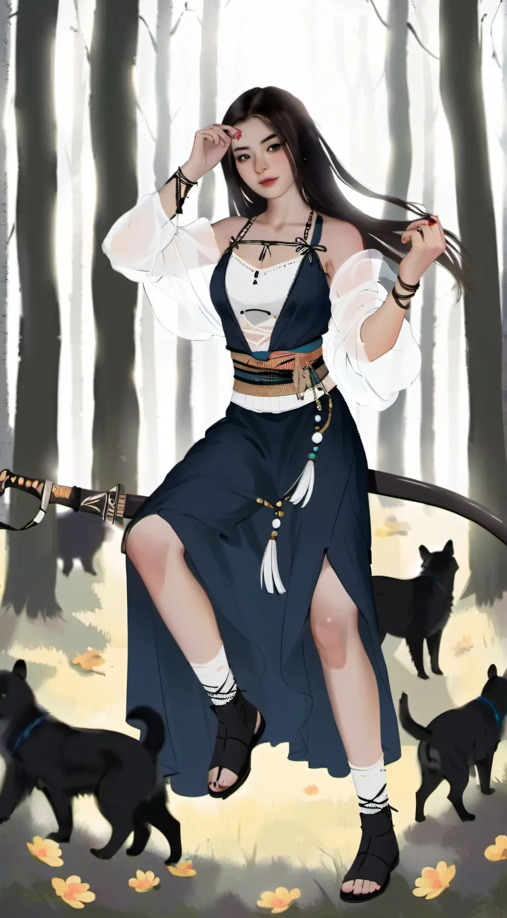 ai character: Bianca background