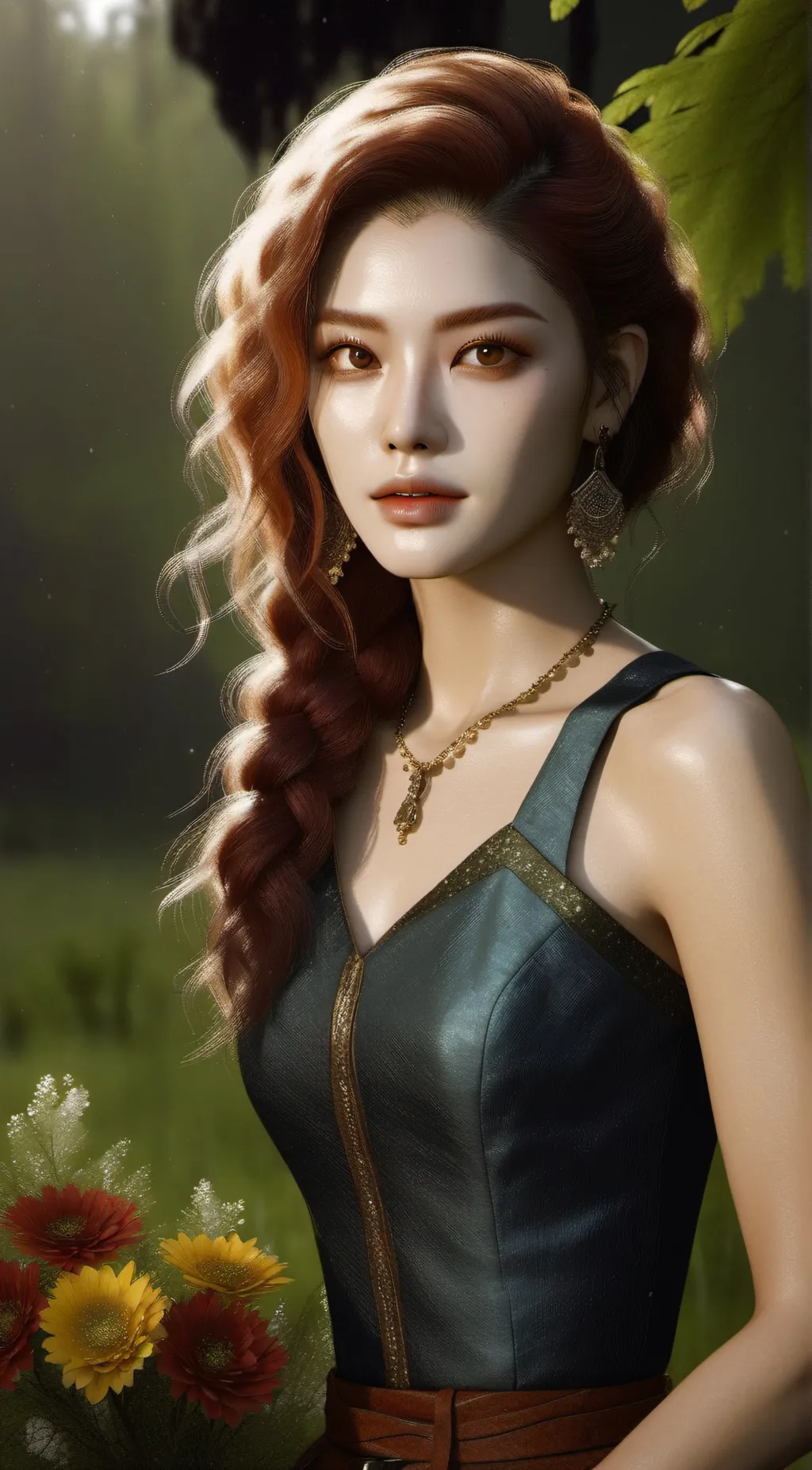 ai character: Jennifer  background