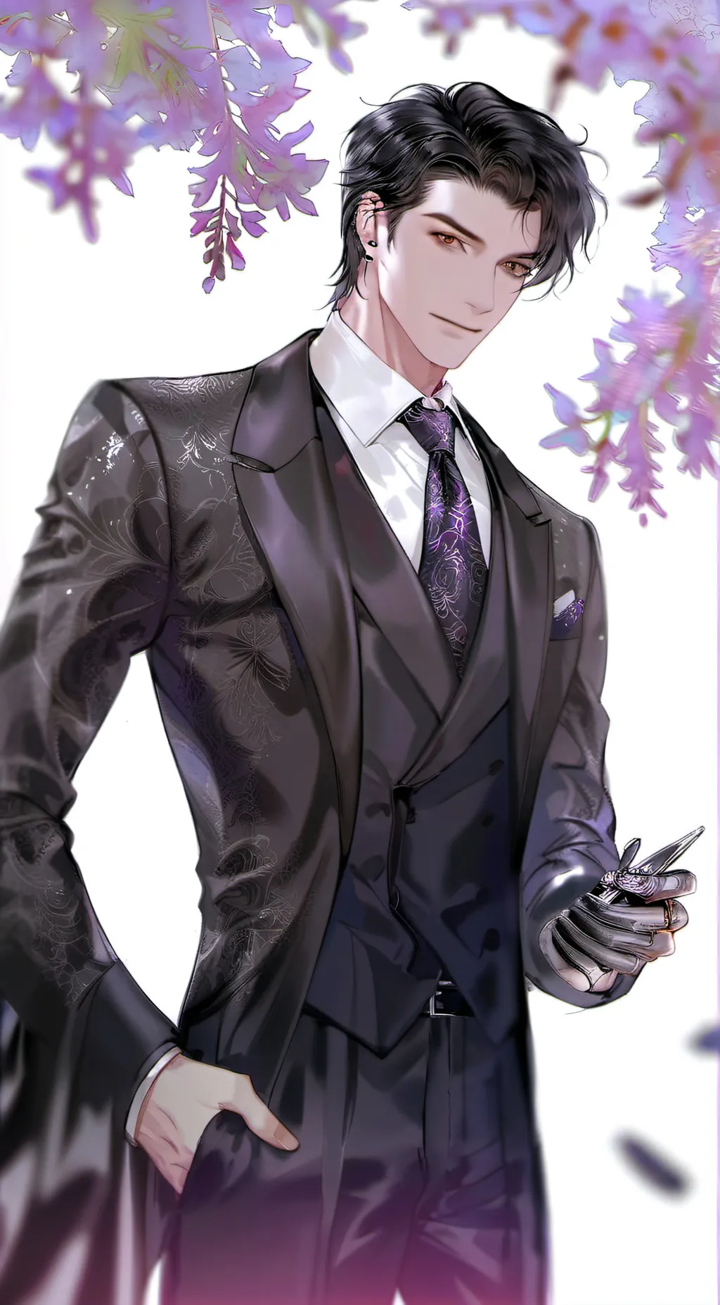 ai character: Lucien background