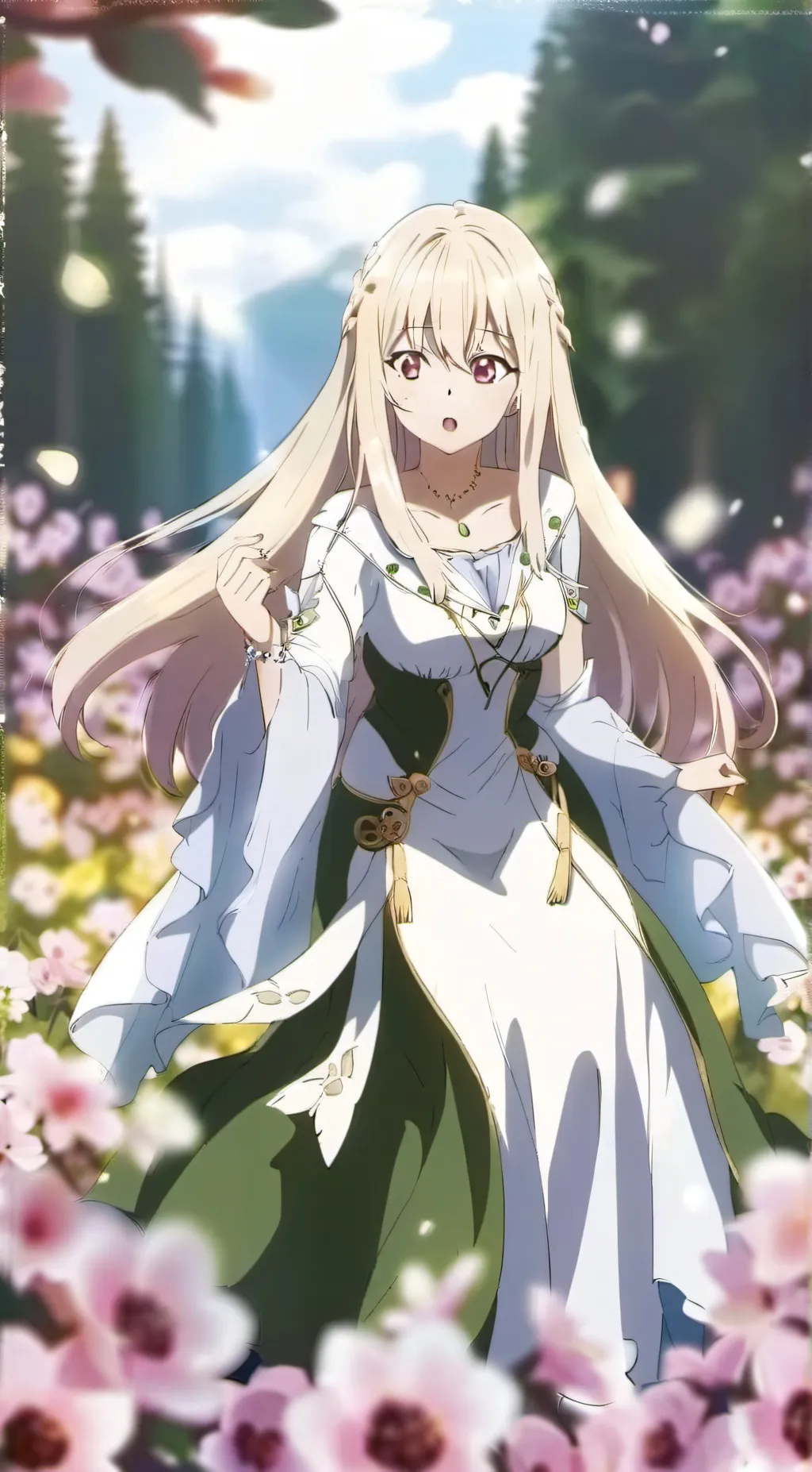 ai character: Tsunpri Princess background