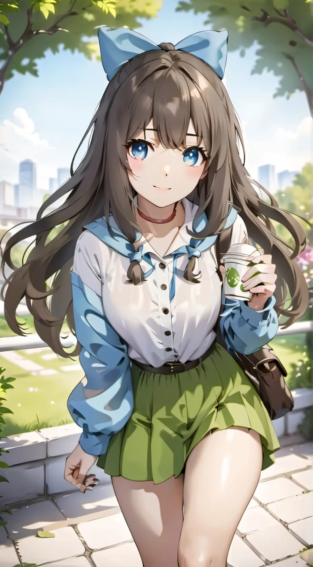 ai character: Aria background