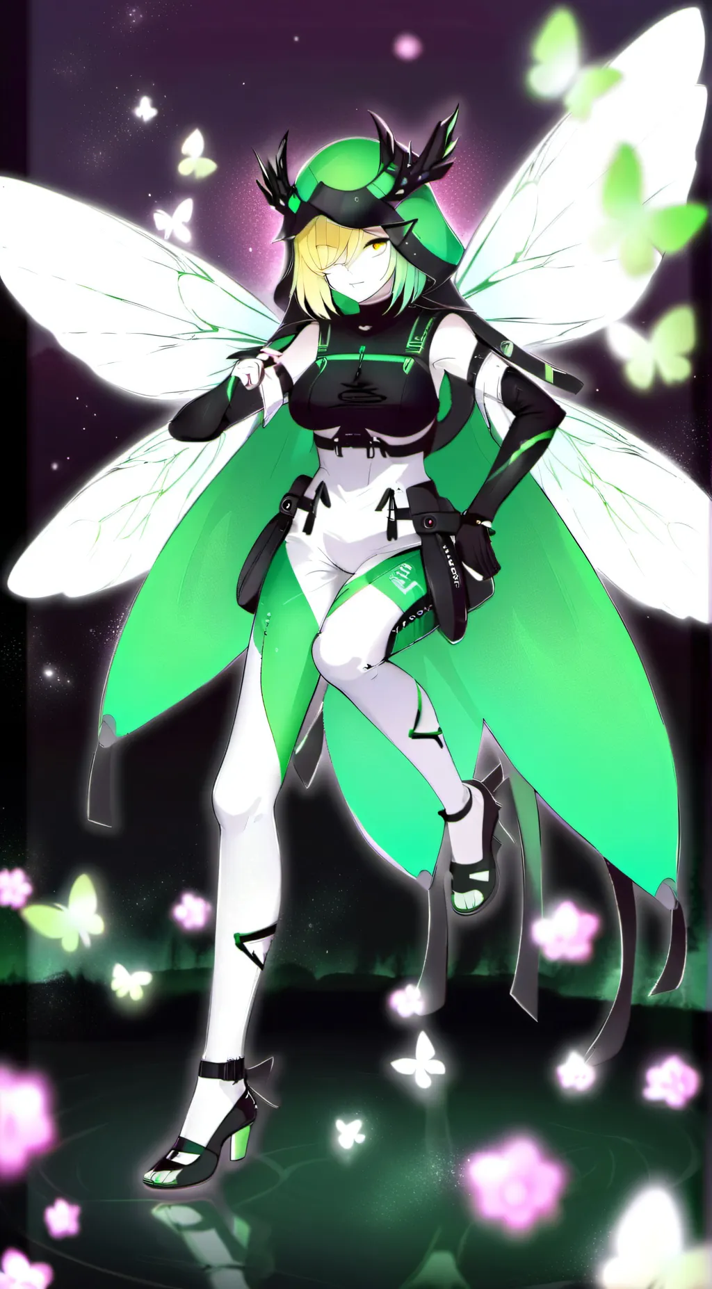 ai character: mothra  background