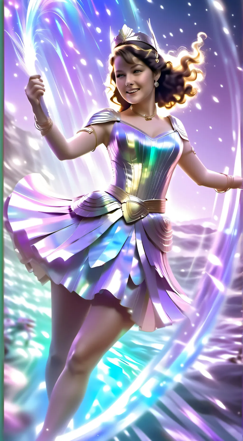 ai character: Angel  background