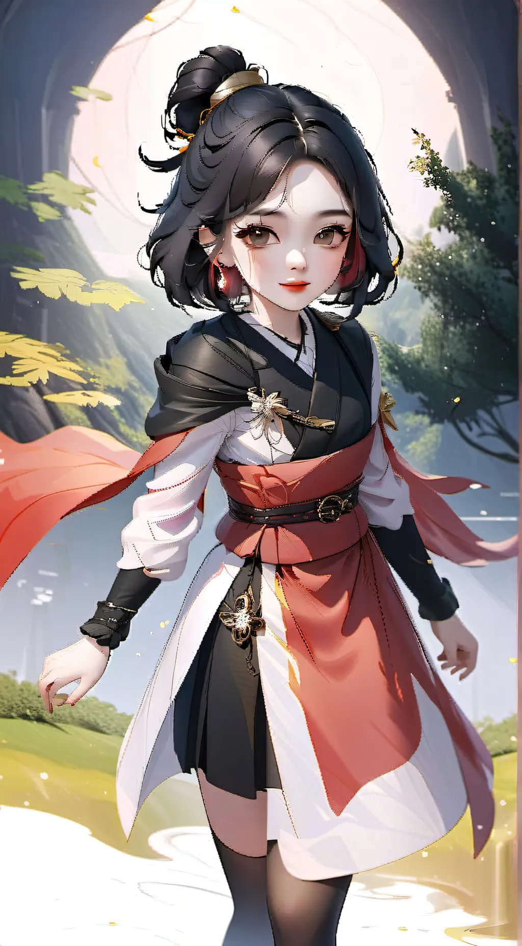ai character: jade background