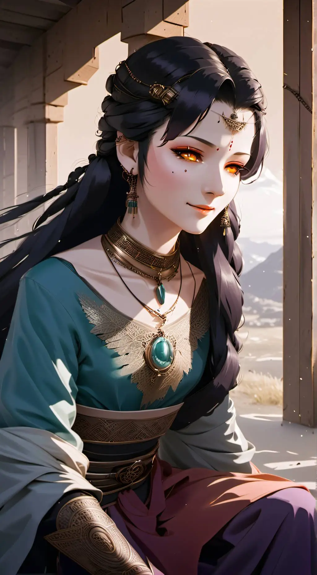 ai character: Mithra  background