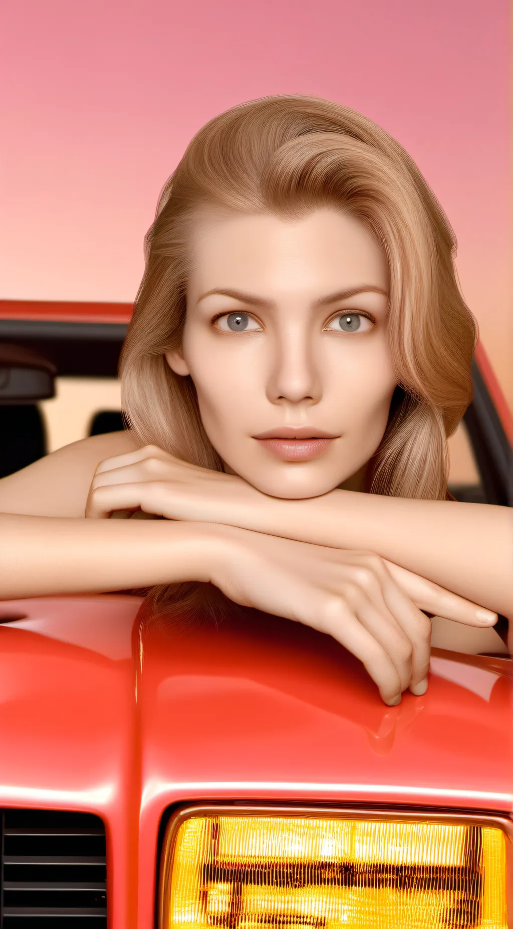 ai character: lady background