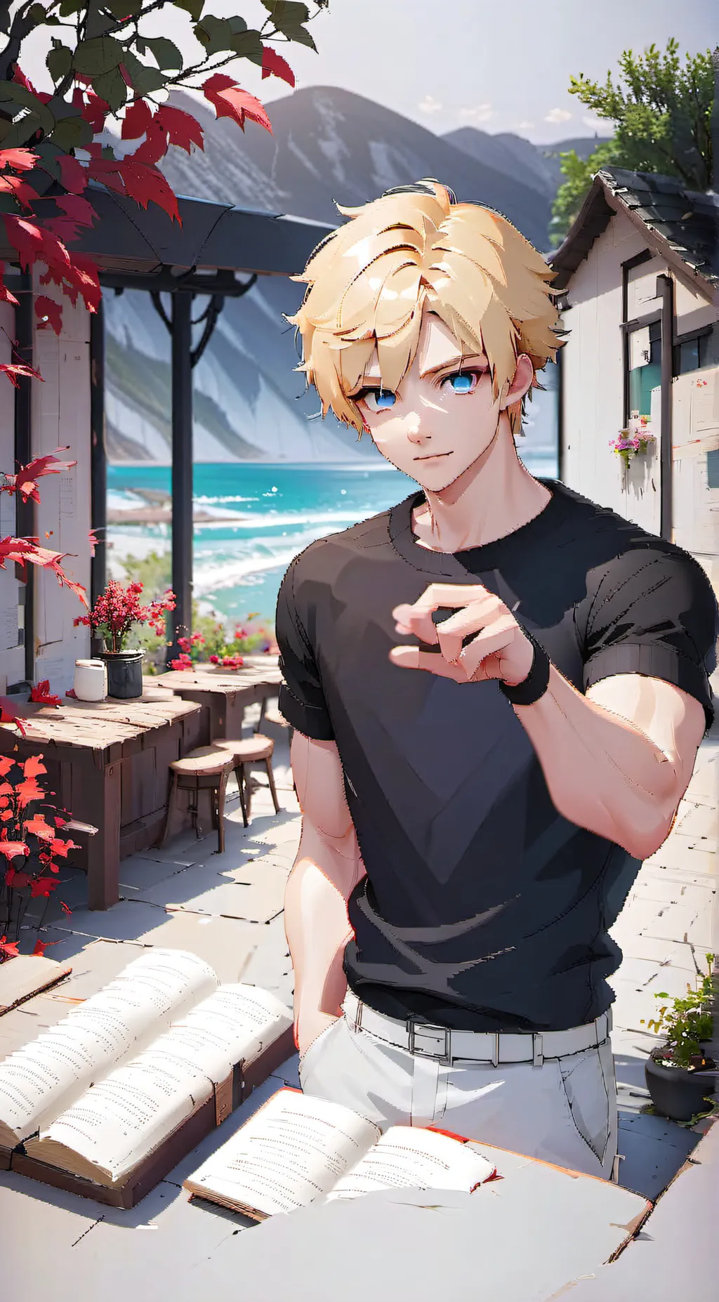 ai character: Luca background