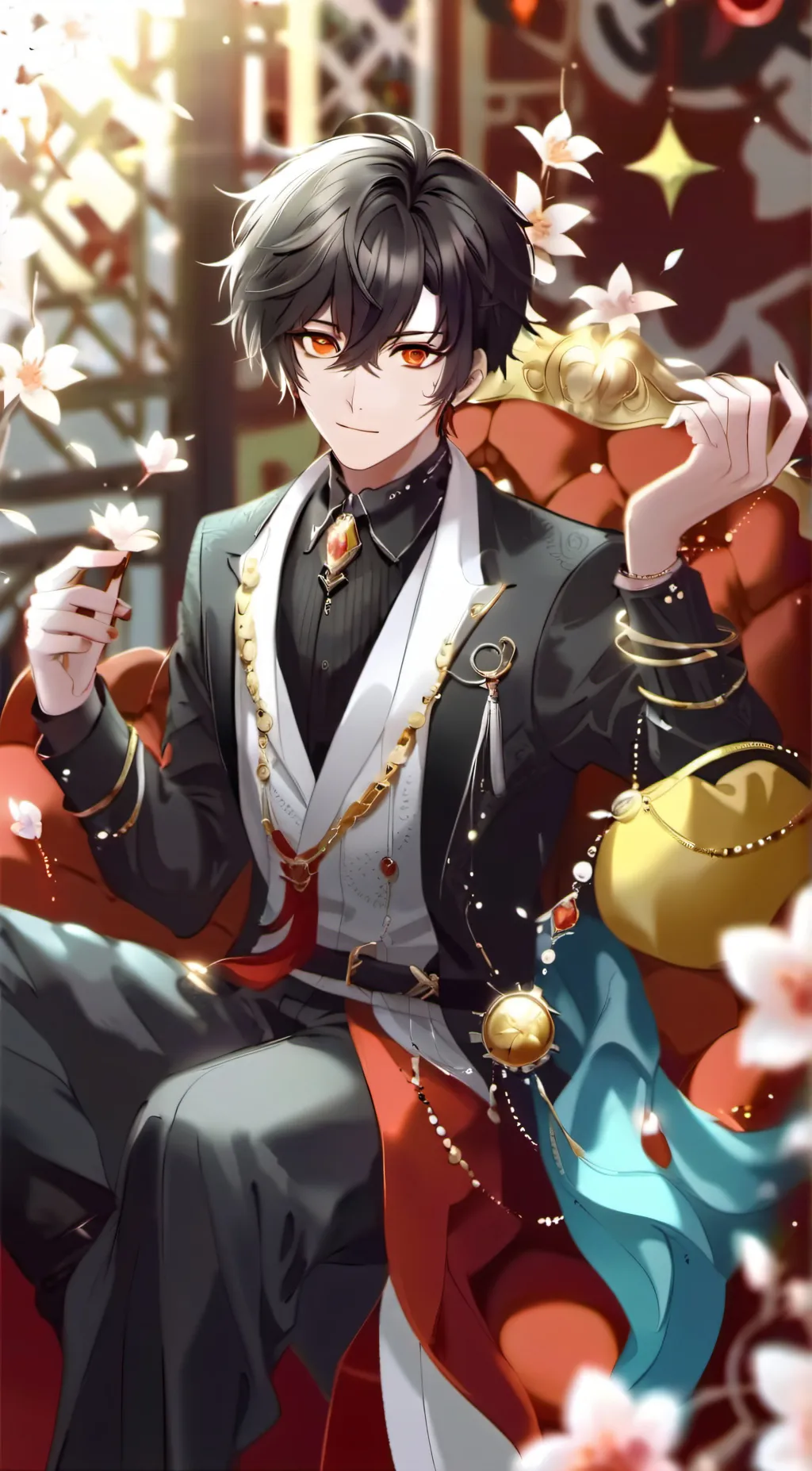 ai character: Hyunjin background