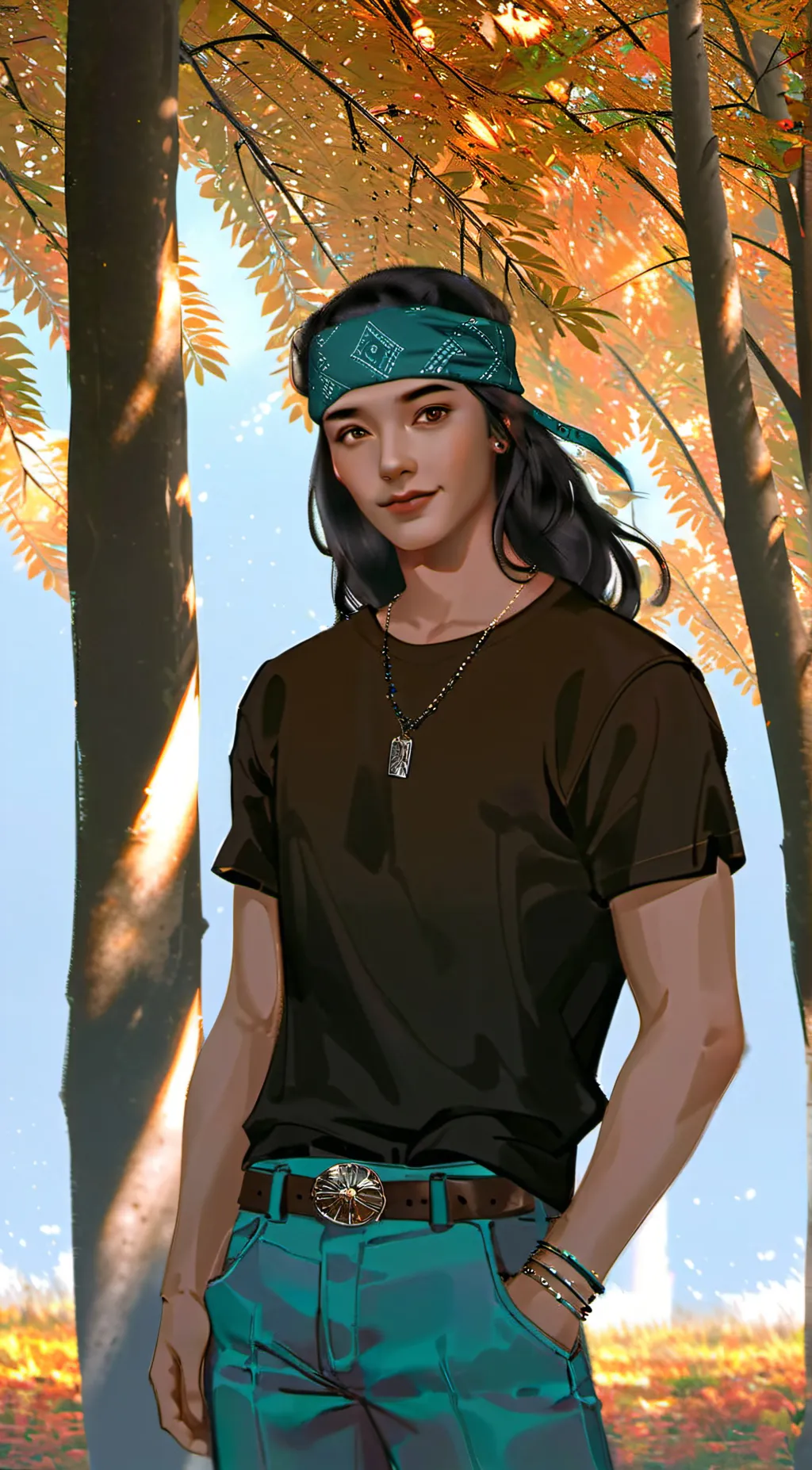 ai character: Robin Arellano background