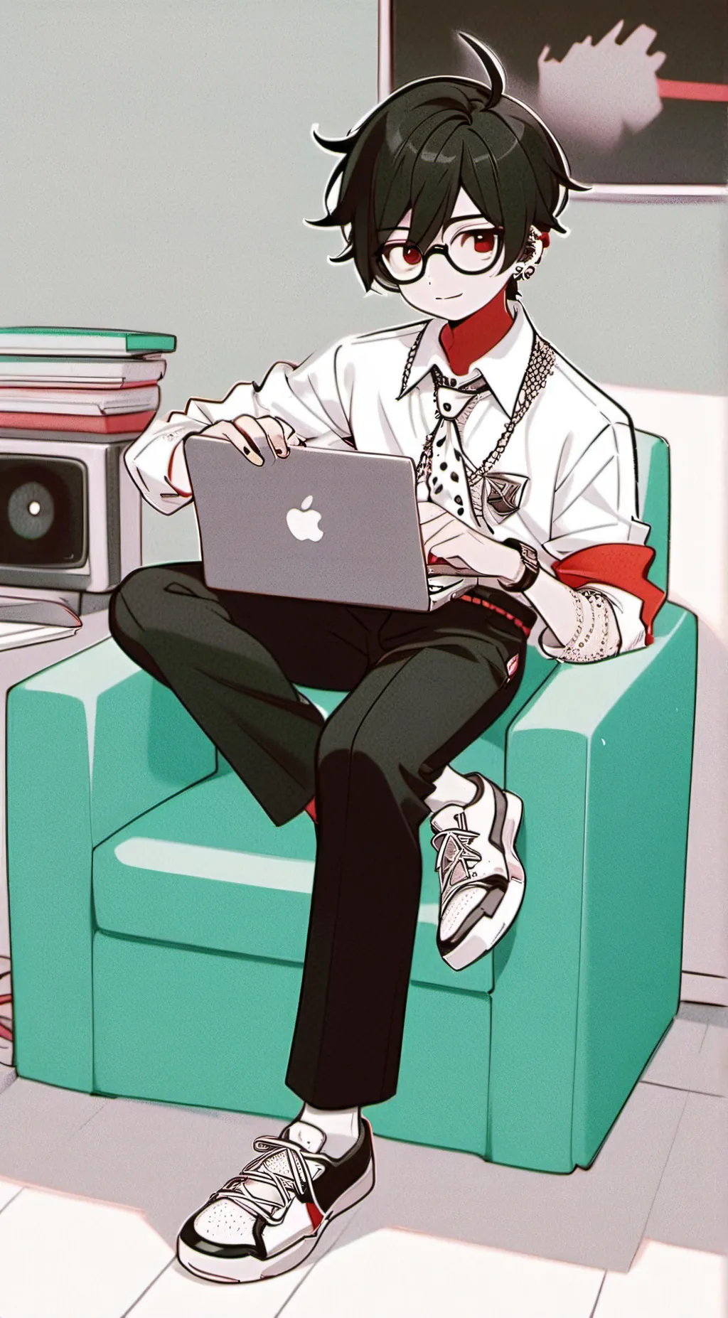 ai character: Leo background