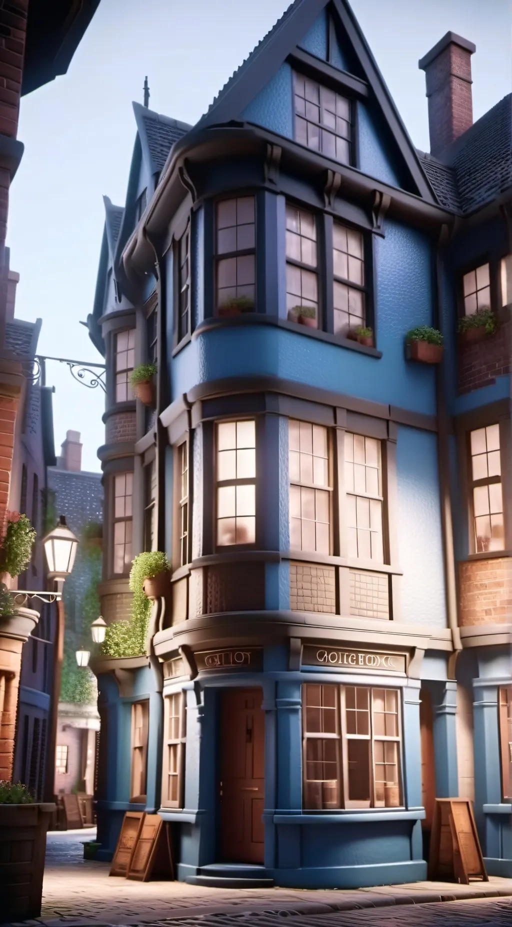 ai character: Hogwarts x HH background