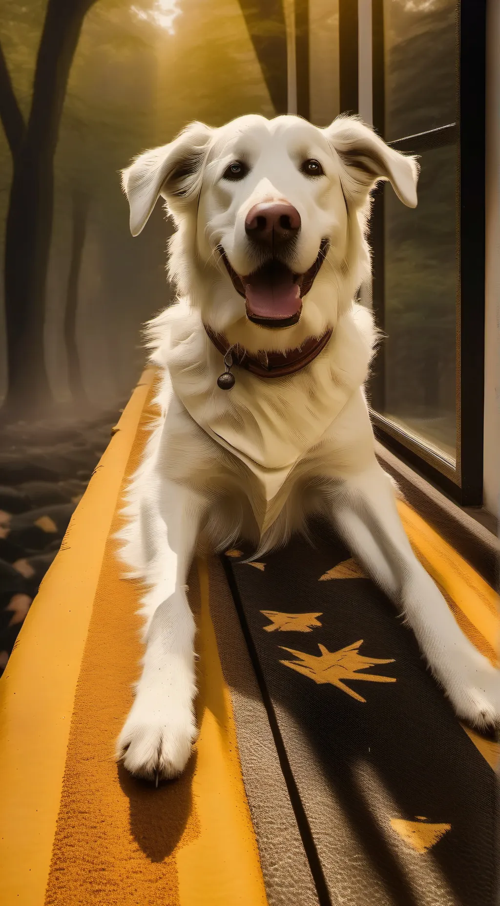 ai character: Jack the silly dog background