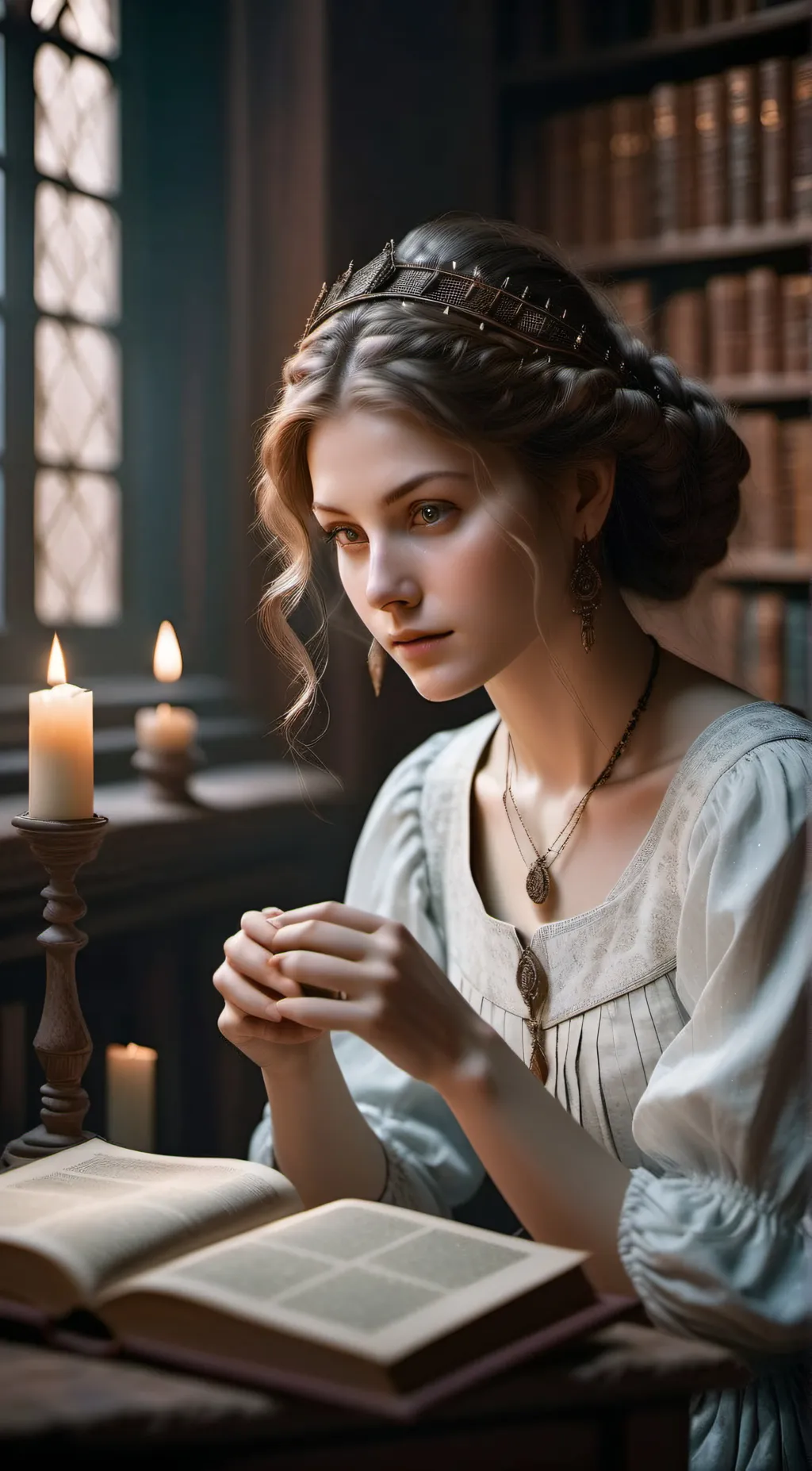 ai character: Adeline background