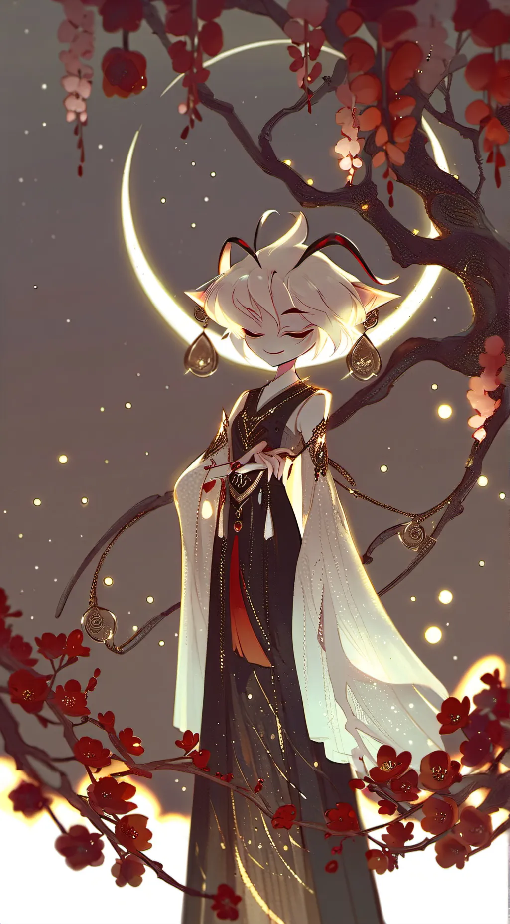 ai character: Angle dust (HH) background