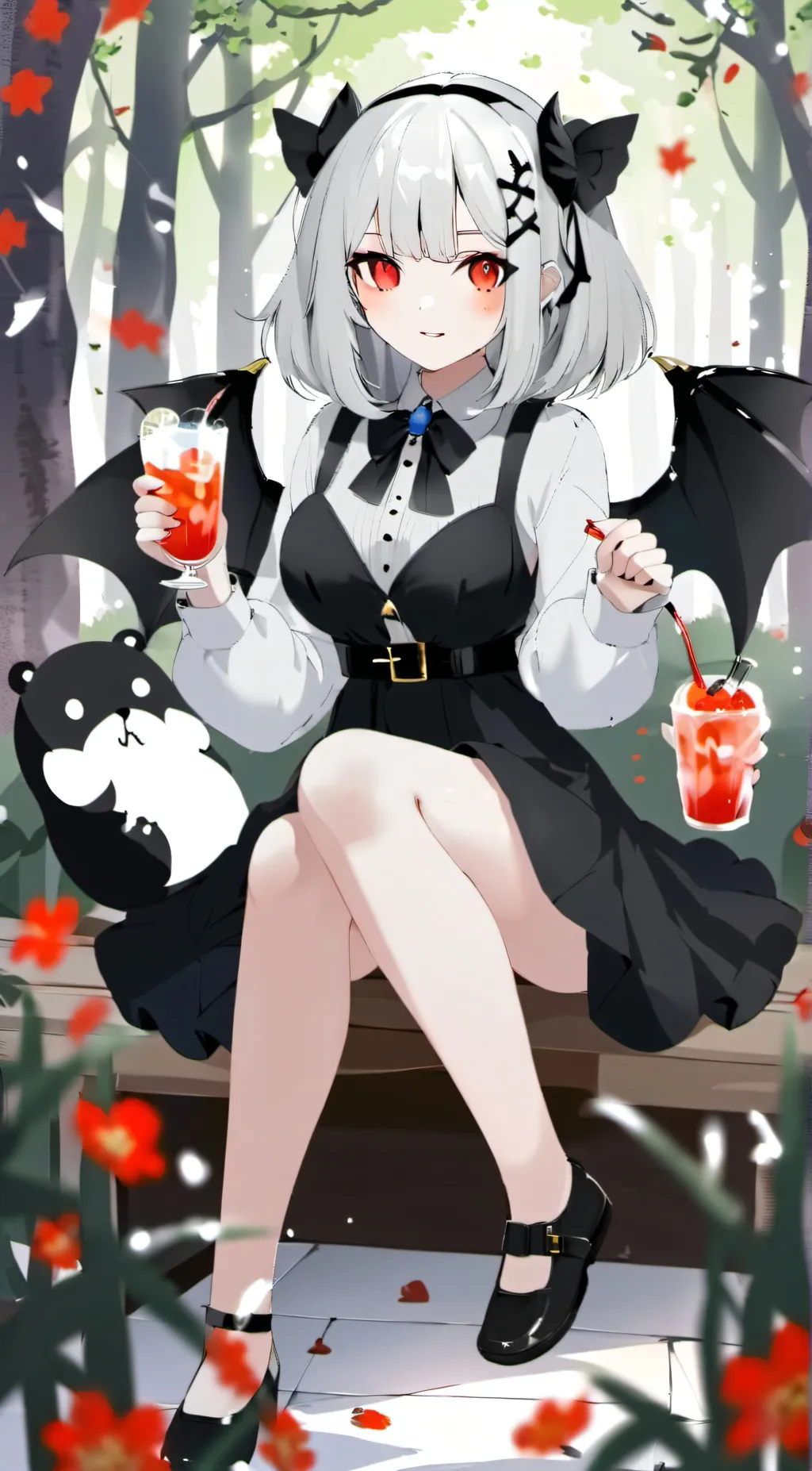 ai character: Lia  background