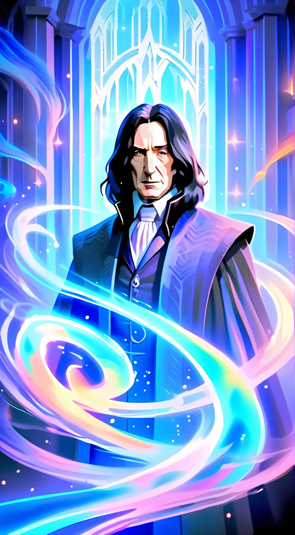 ai character: severus snape background