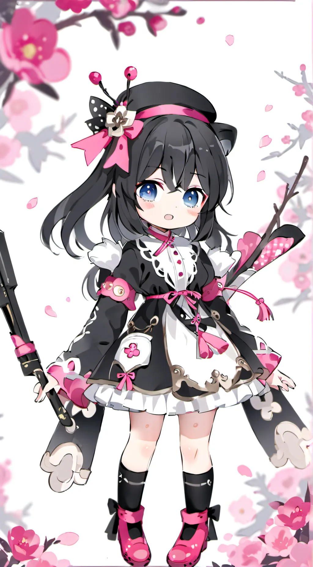 ai character: Little Cathy? background