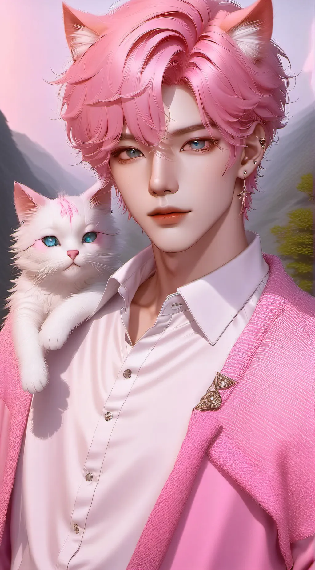 ai character: Tae background