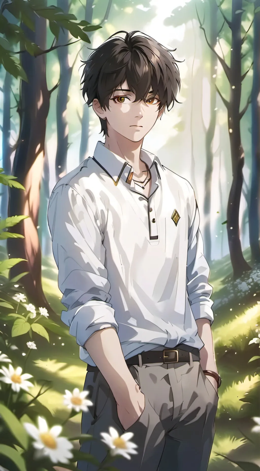 ai character: Keith background