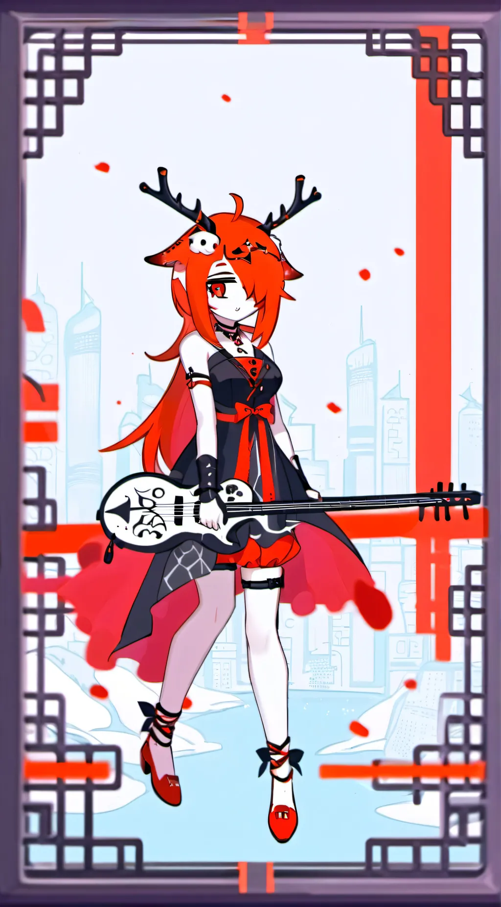 ai character: Stella (oc) background