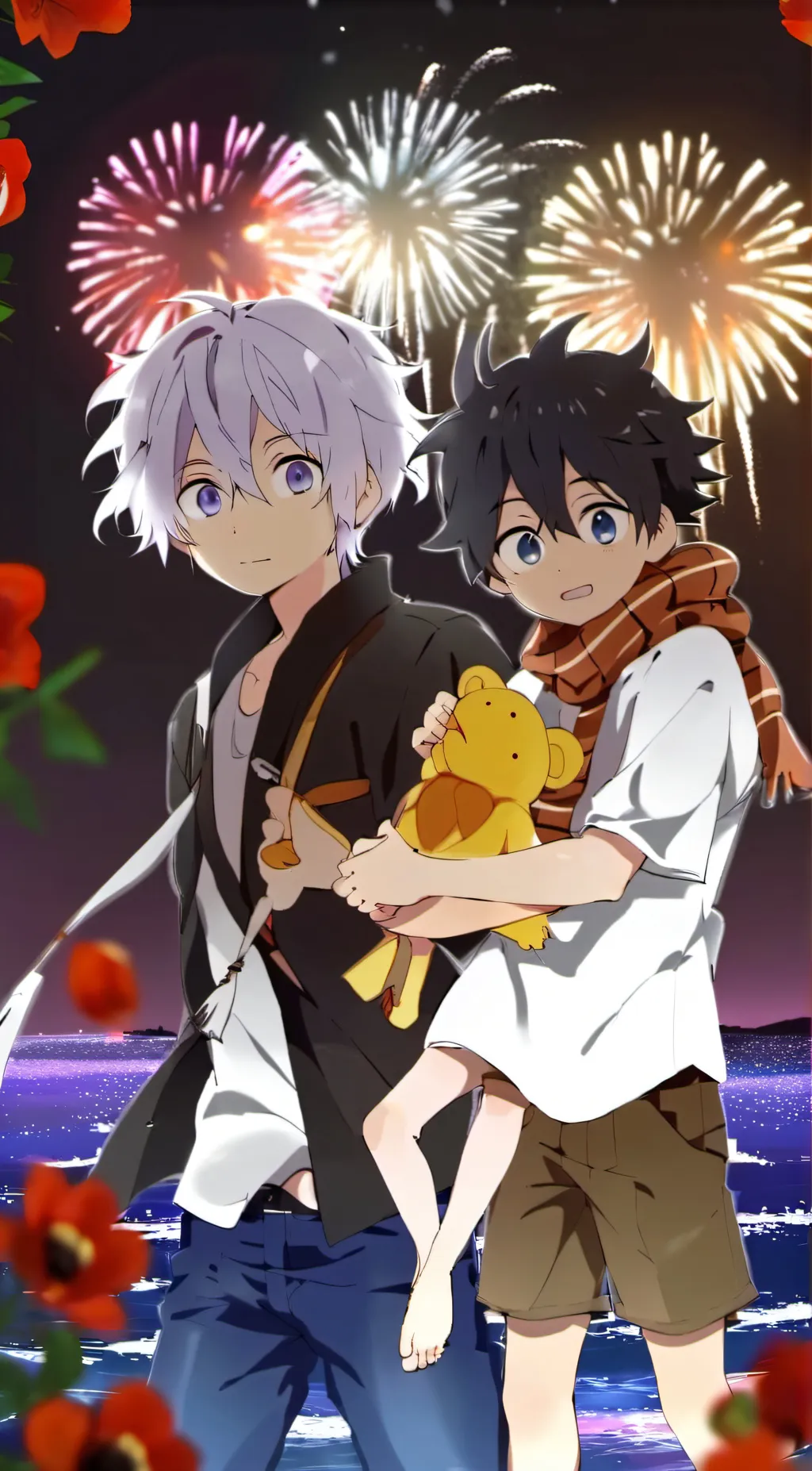 ai character: sanegiyu as kids background