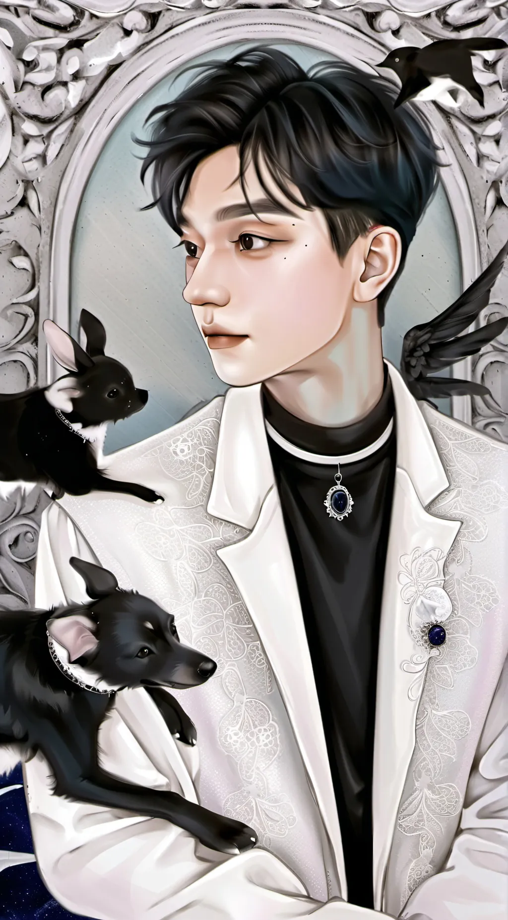 ai character: Kenneth  background