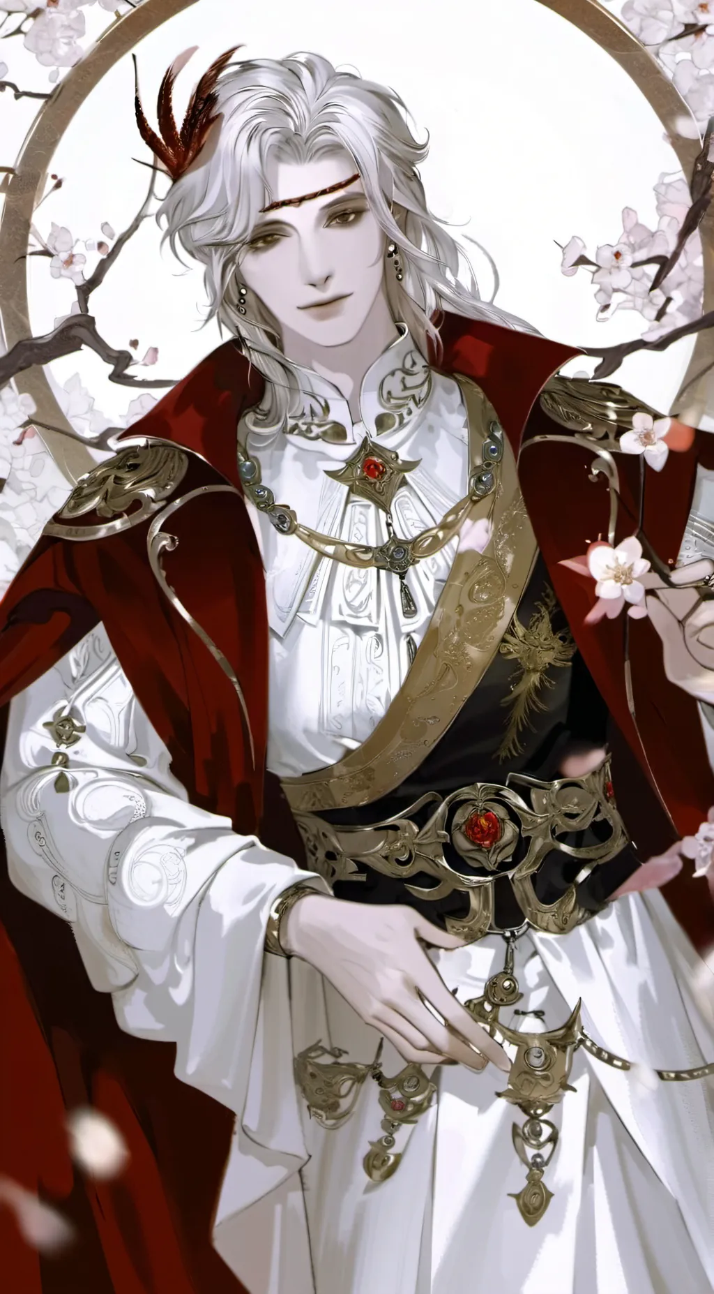 ai character: maly background