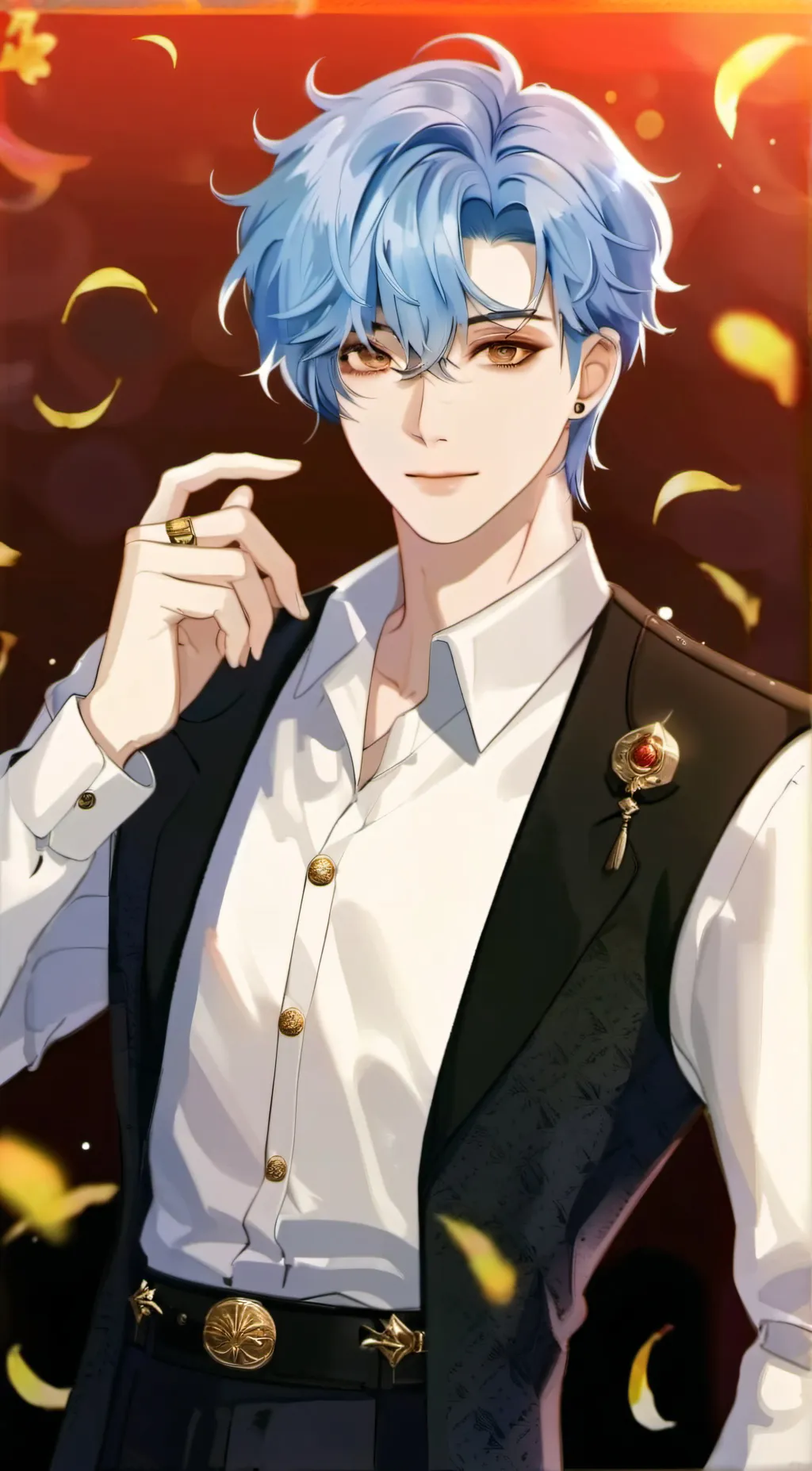 ai character: Aaron background