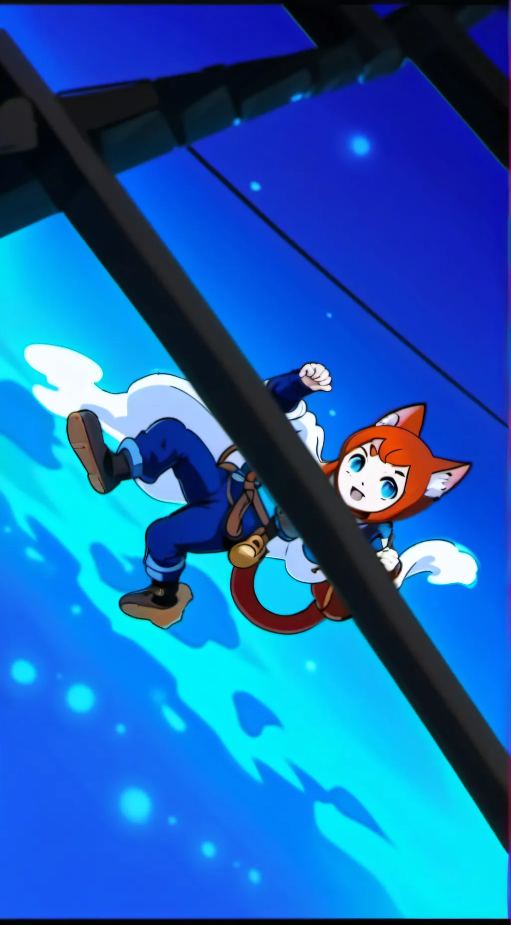 ai character: NYAMI  background