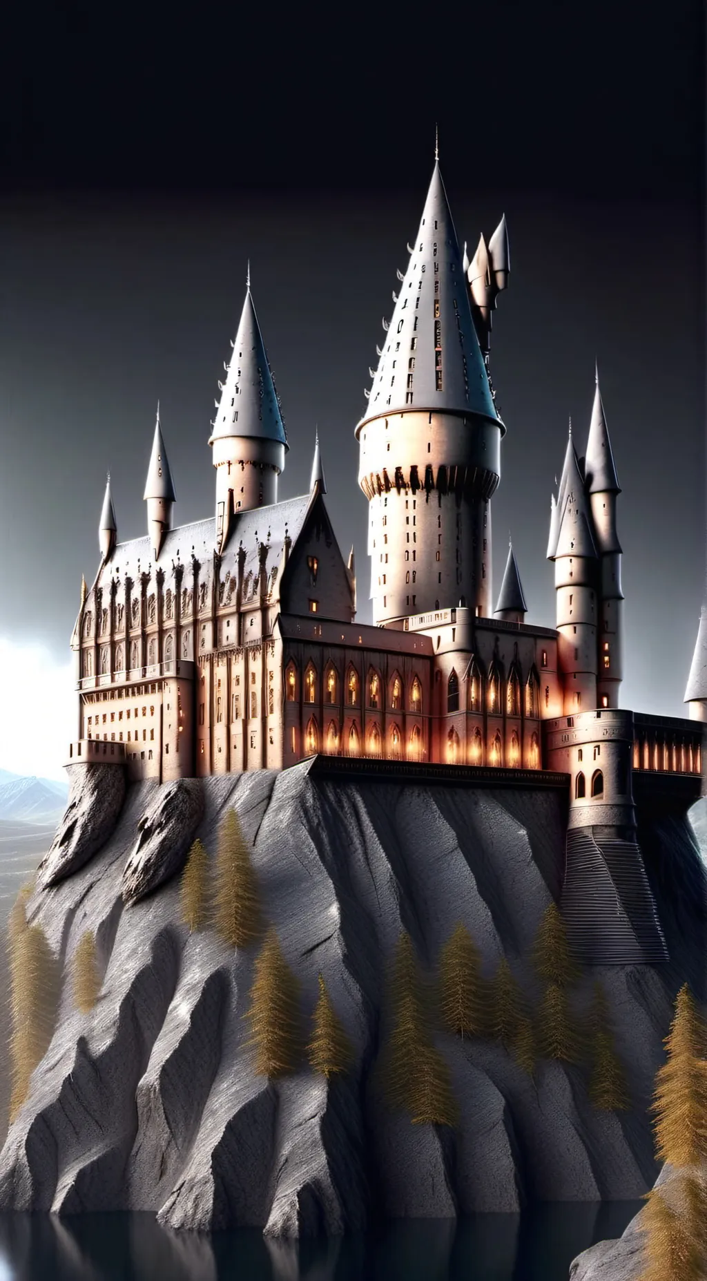 ai character: Hogwarts background