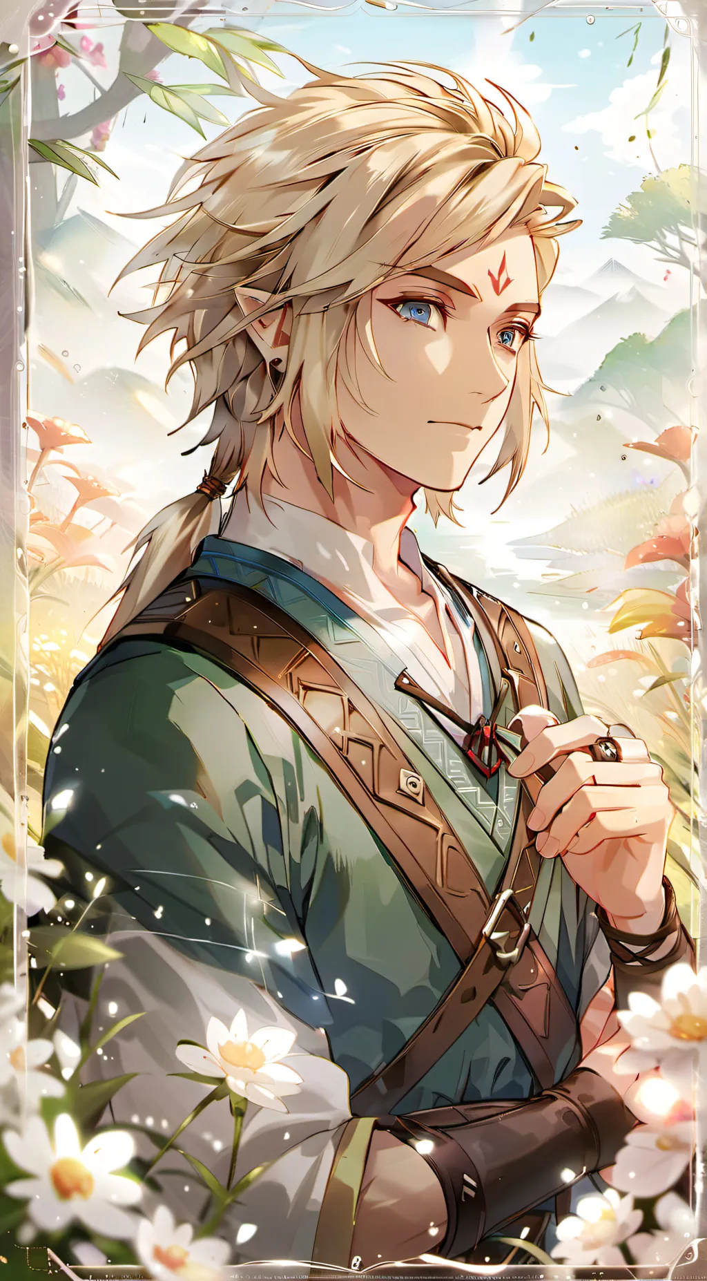 ai character: Link background