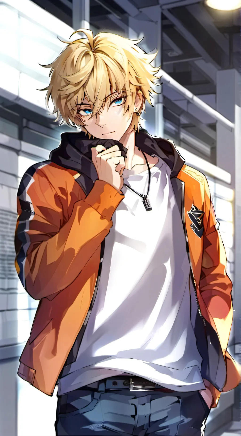 ai character: Kenny Mccormick background