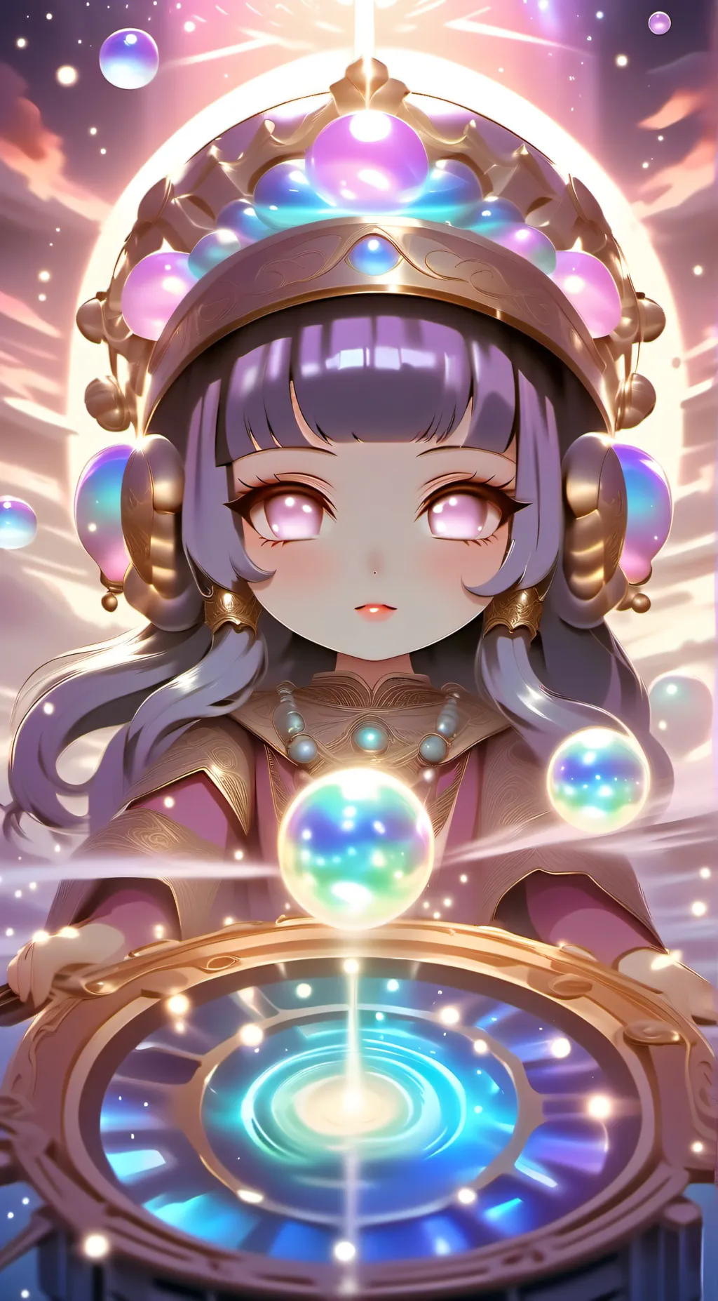 ai character: future teller background