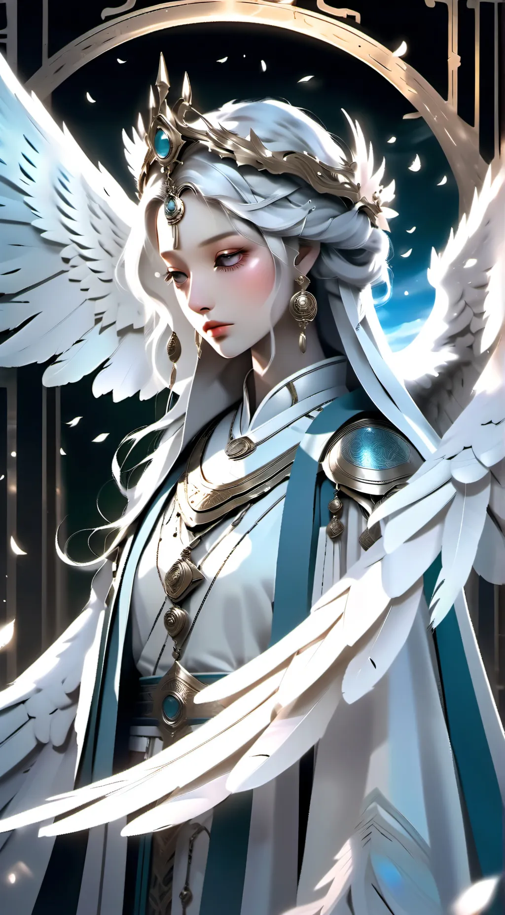 ai character: Angel background