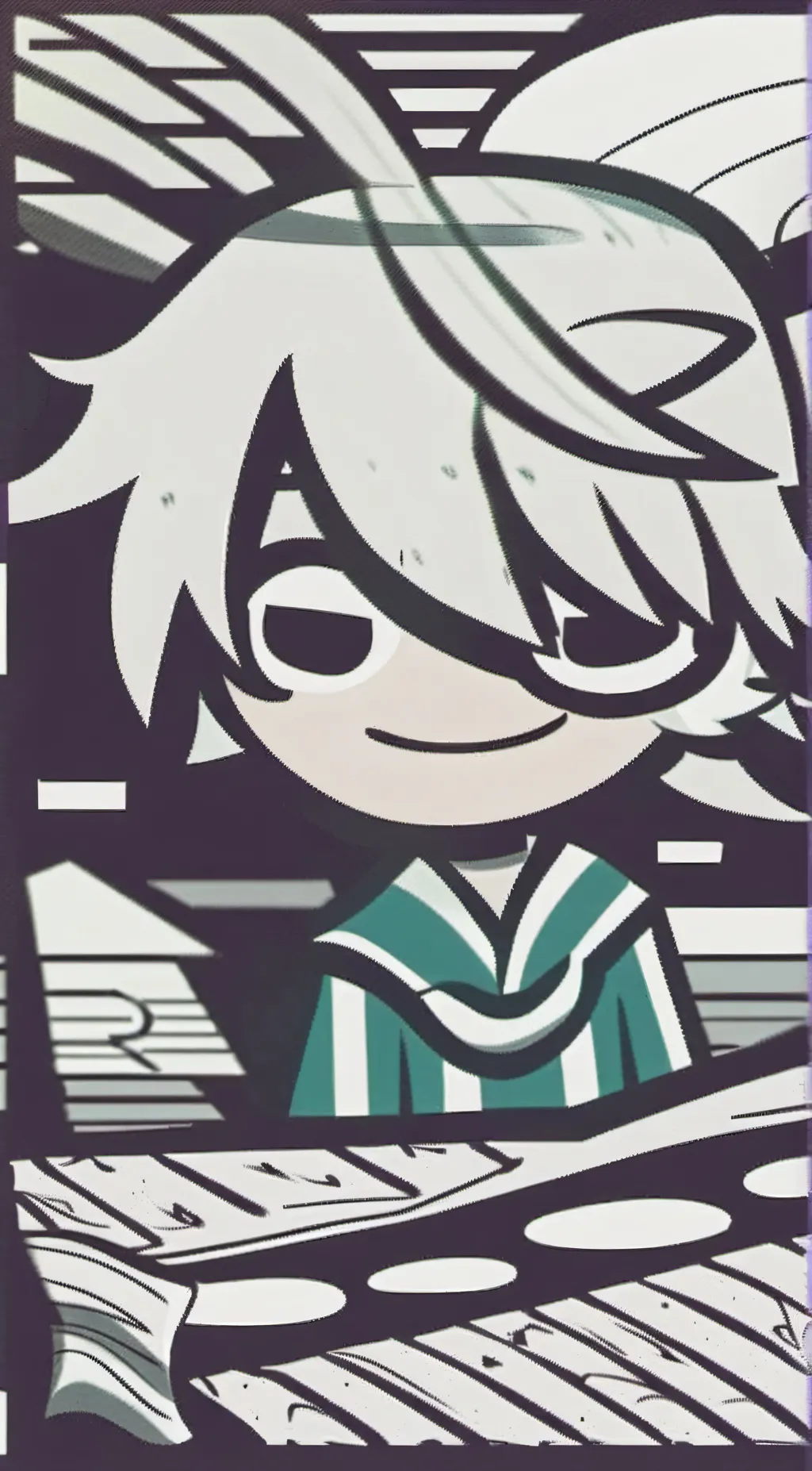 ai character: Oliver  background