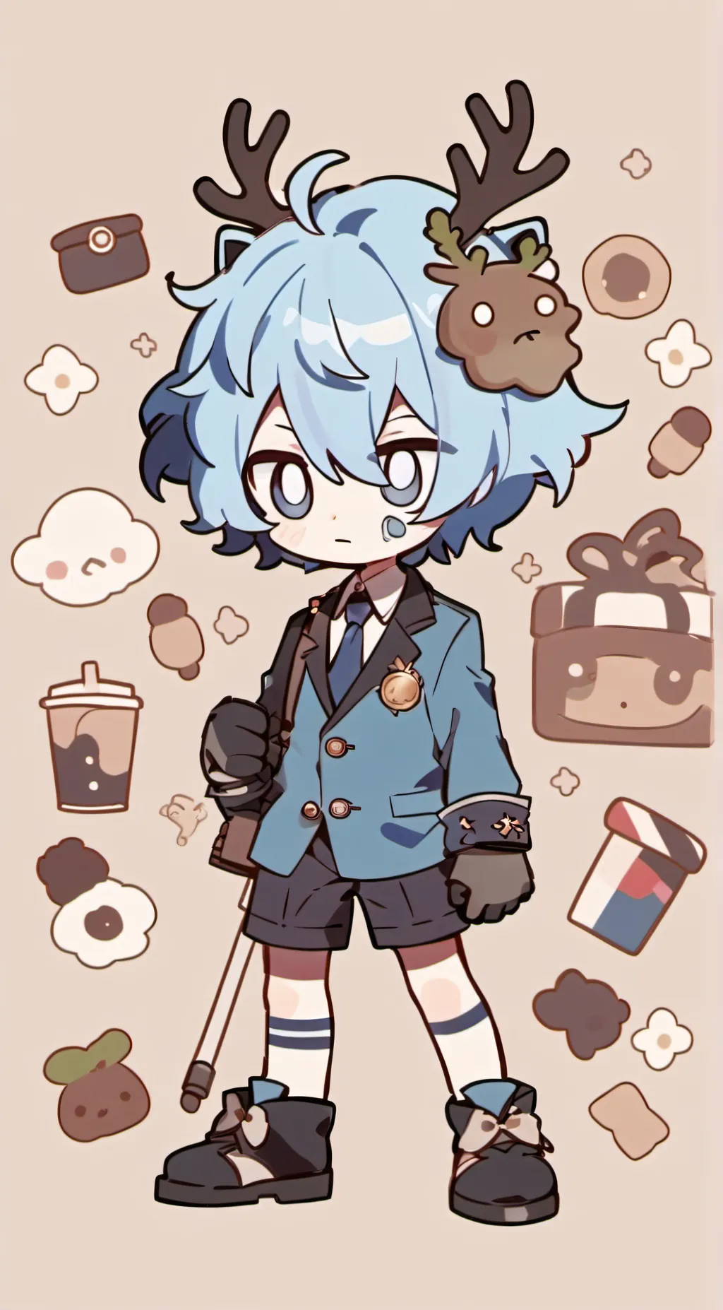 ai character: 2P Alastor  background