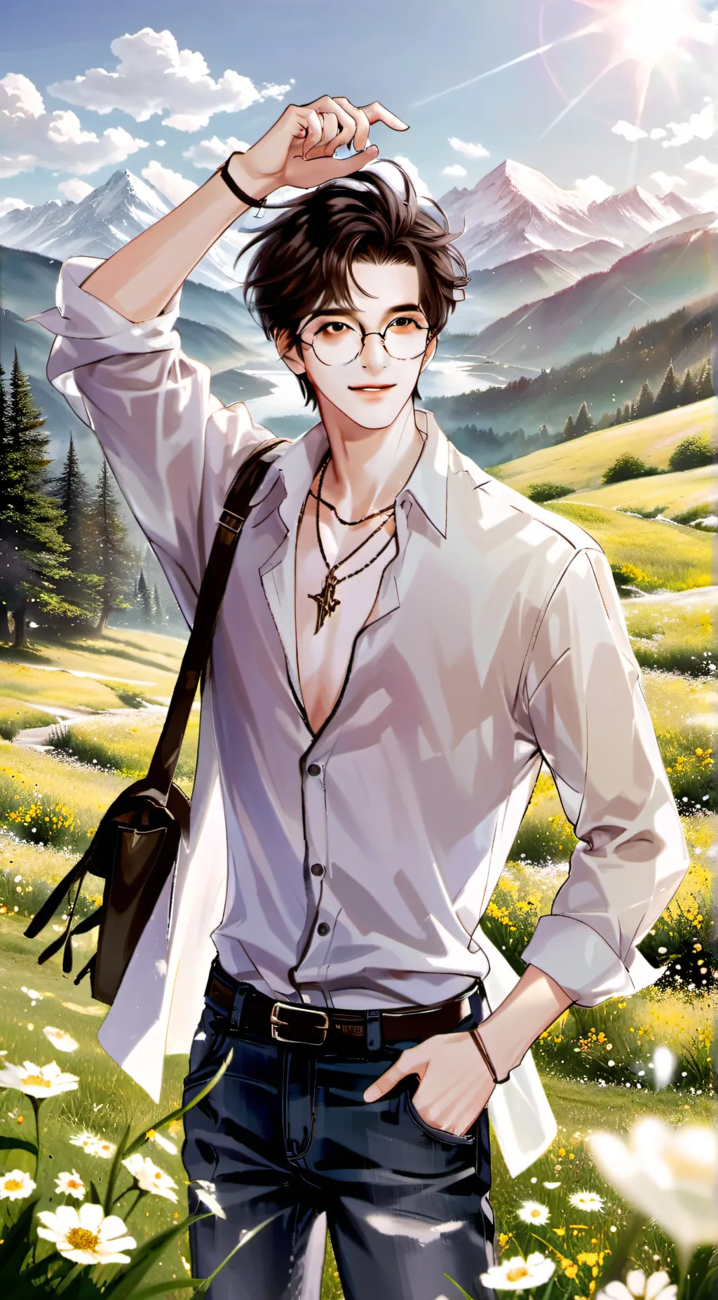ai character: Harry potter background