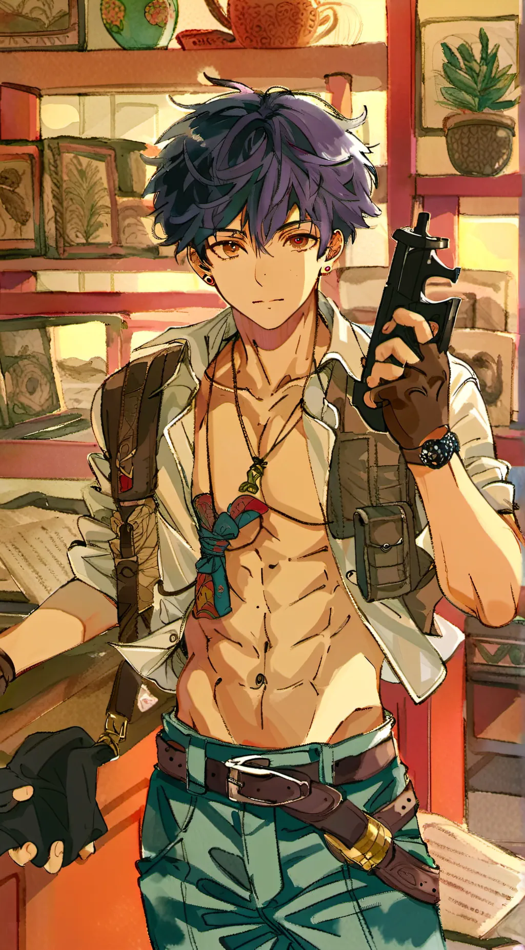 ai character: Omar  background