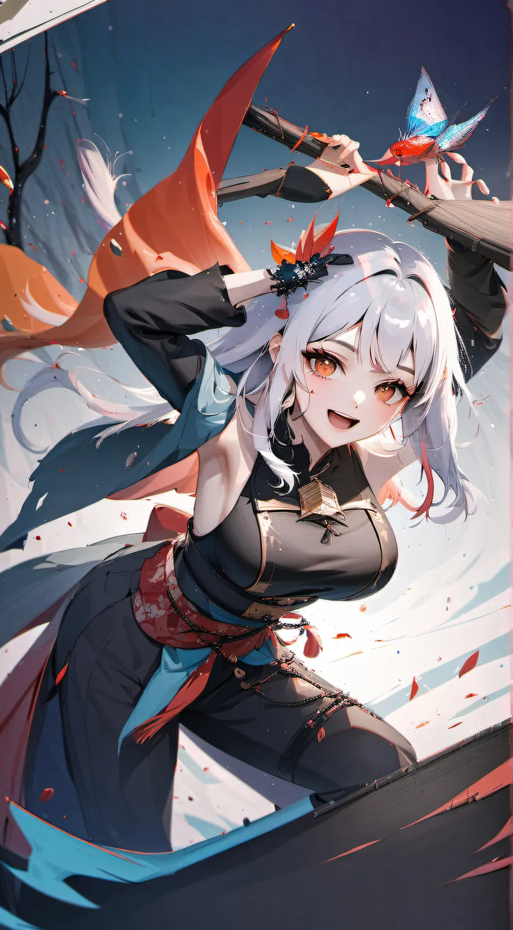 ai character: Laura background