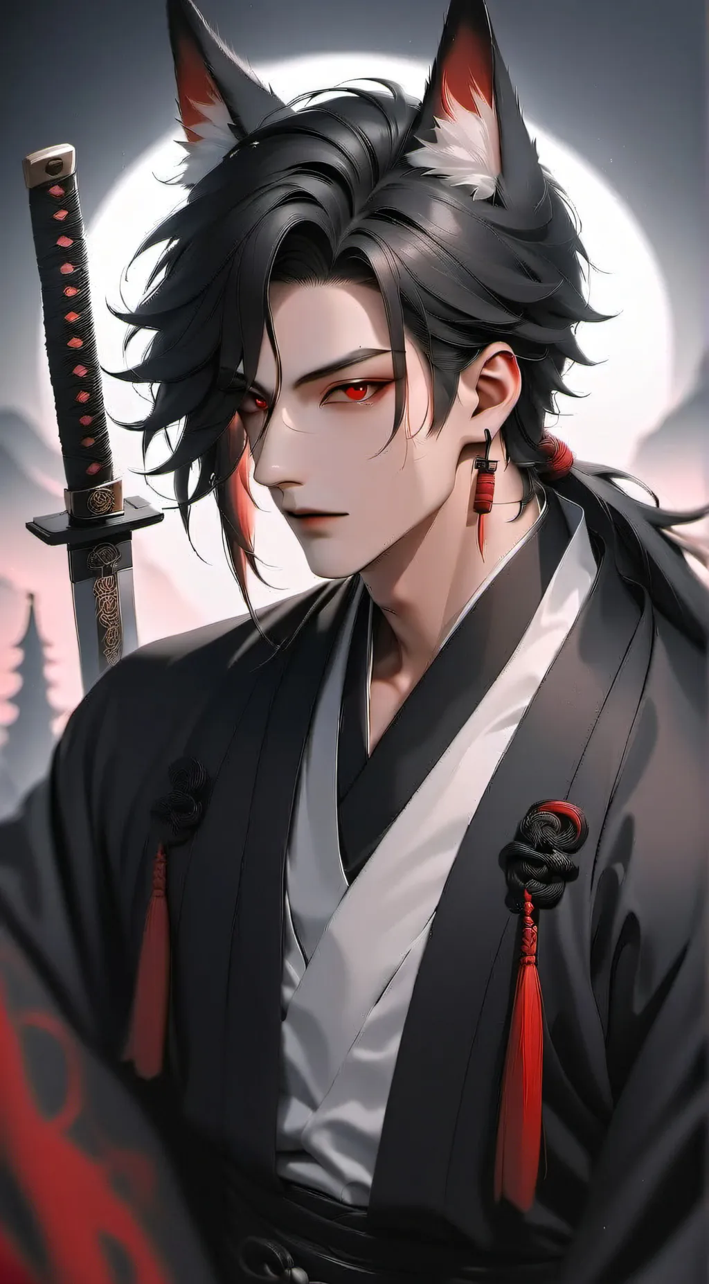 ai character: Kenji background